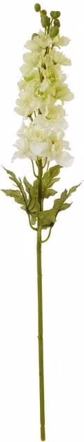 Hill Interiors Elatum Delphinium Artificial Flower in White