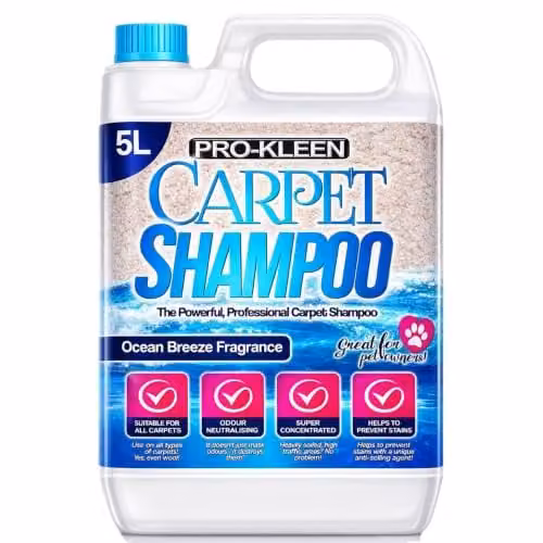Pro-Kleen Professional Carpet and Upholstery Shampoo High Concentrate, 5 l, Blue – 1