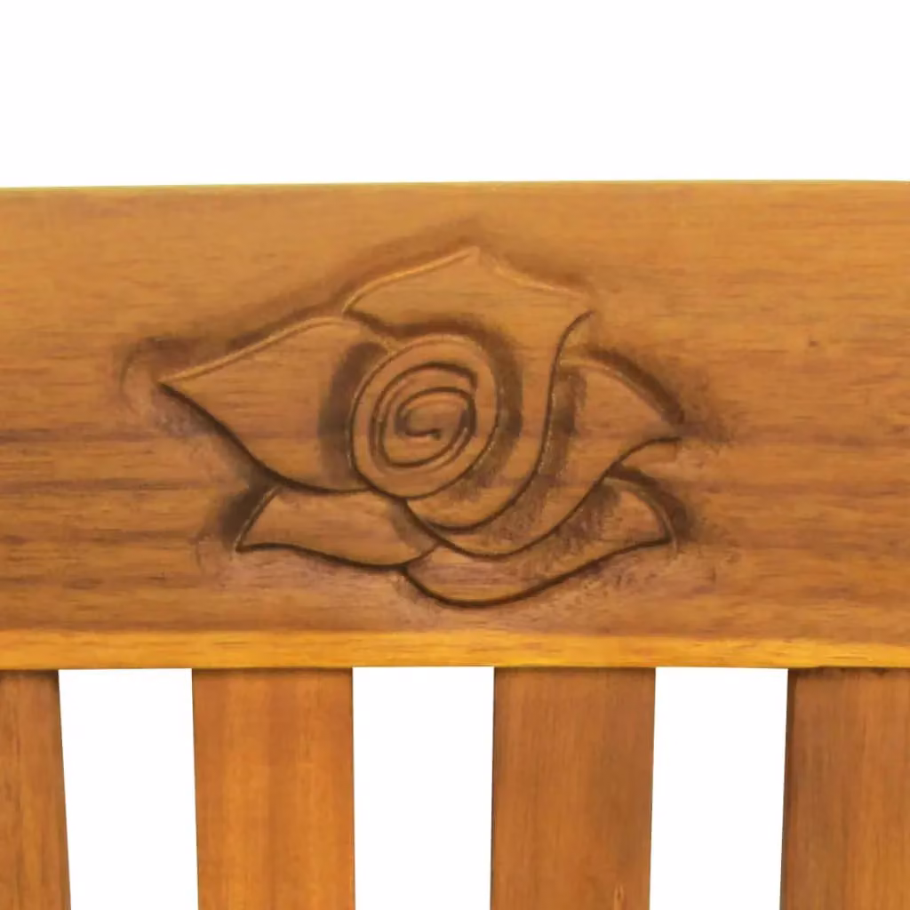 Berkfield Home Classic Garden Bench in Brown Solid Acacia Wood, Width: 157 cm – 2