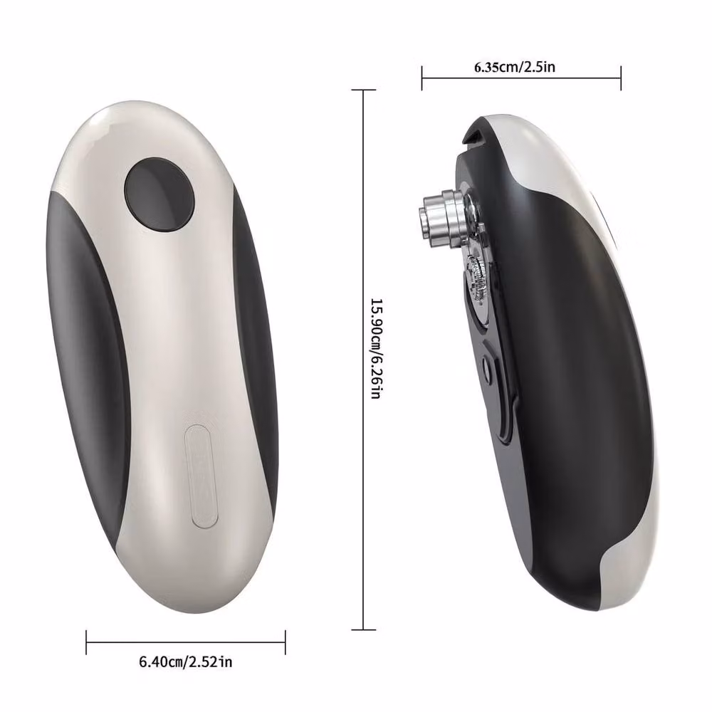 SPETLEK Portable Electric Rechargeable Automatic Can Opener in White – 4