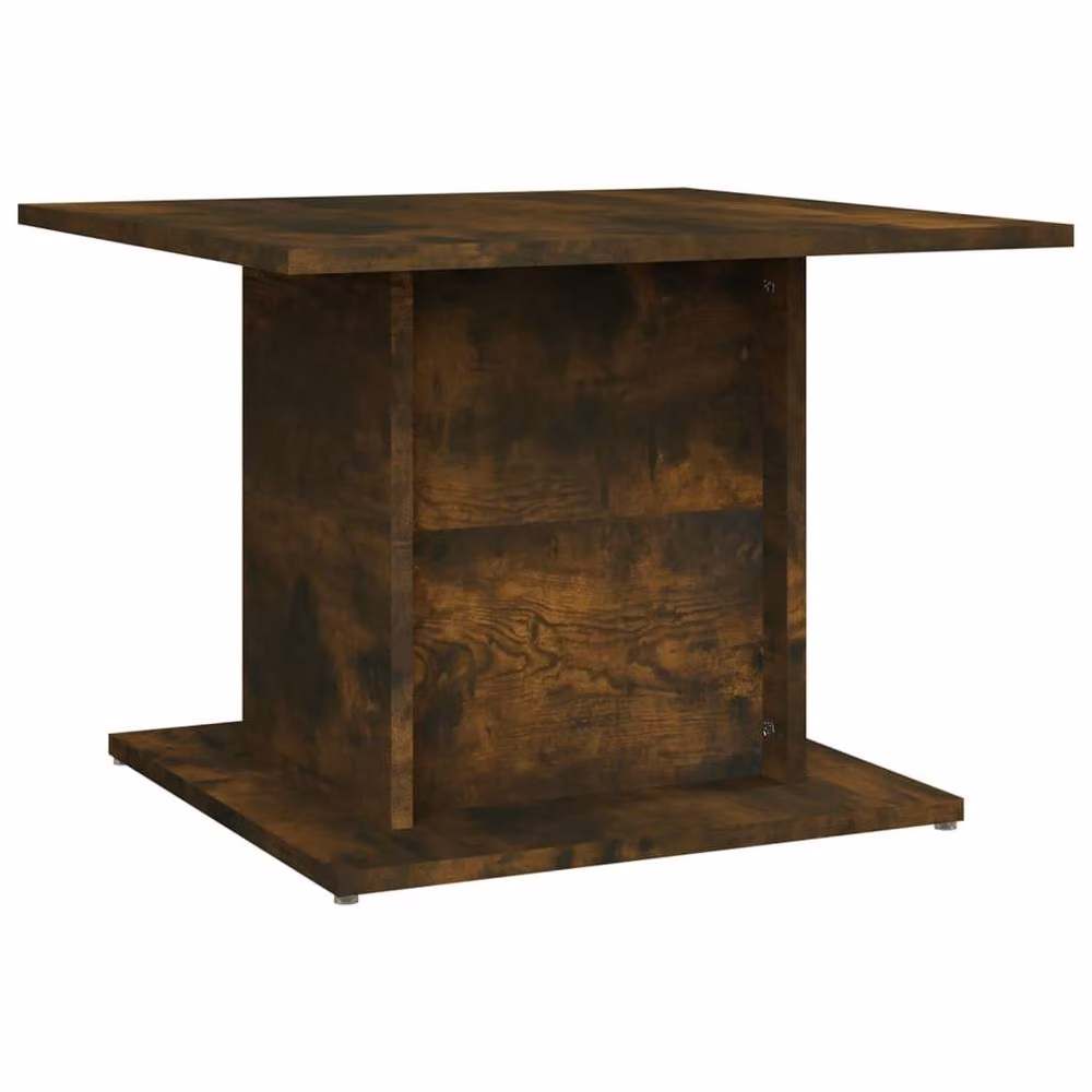 Berkfield Home Decorative Coffee Table in Smoked Oak Brown, W/D/H: 55.5 x 55.5 x 40 cm – 3