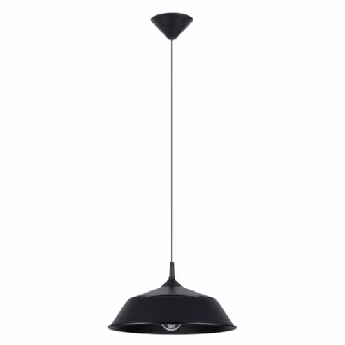 SOLLUX lighting Frika Pendant Light in Black, W/D/H: 34 x 34 x 74 cm