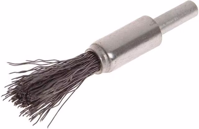 Faithfull Steel Wire End Brush in Multi Colour and Silver