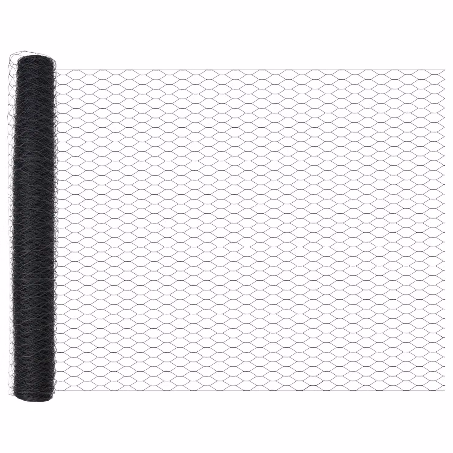 Berkfield Home Grey Powder-Coated Steel Hexagon Fence, W/H: 10 x 1 m – 4