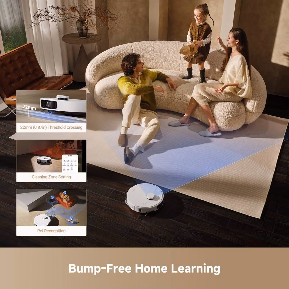 Mova P50 Pro Ultra Robot Vacuum and Mop with All-in-one Cleaning Station, White – 4