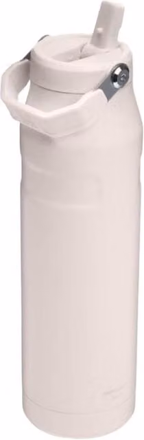Stanley IceFlow 2.0 Stainless Steel Water Bottle with Straw, Pink, 1.1 l