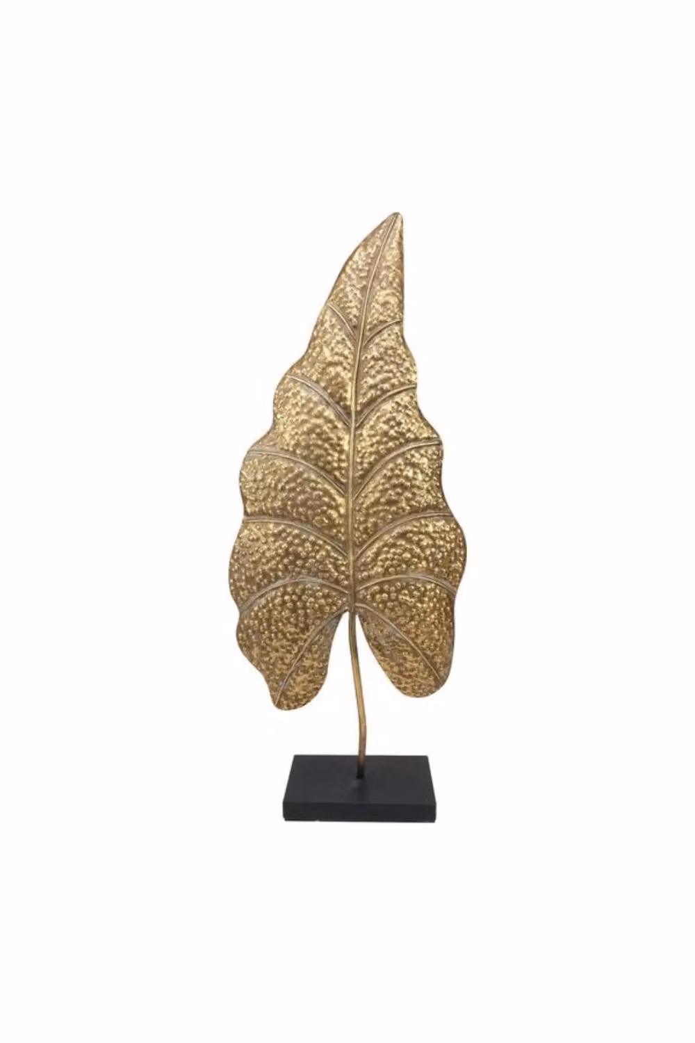 KDMD Brocante Botanical Cala Leaf Gold Tabletop Decoration – 2