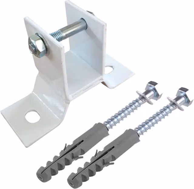 Primrose Awnings 40mm Mounting Bracket for Standard Manual Awning in White