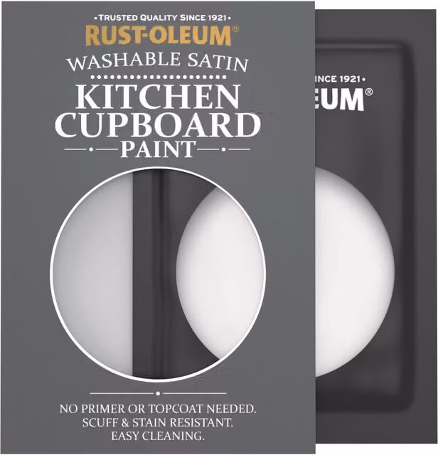 Rust-Oleum Kitchen Cupboard Satin Finish Tester Sachet, Fleur, 10ml