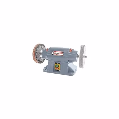 Holzmann DSM200PS-230V Benchtop Polishing Drum, Grey, Diameter: 200 mm, 900 W, 230 V