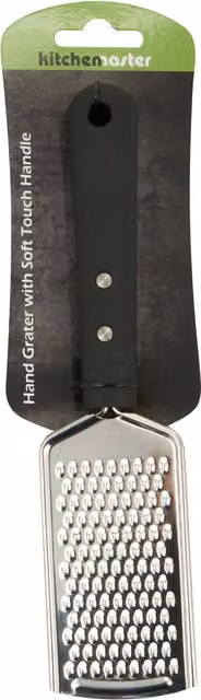 Kitchen Master Fine Grater in Black Stainless Steel