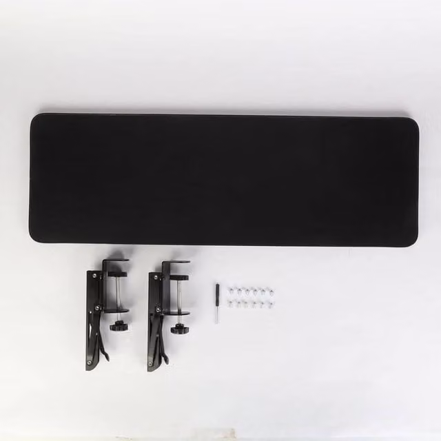 FORGEVIO Ergonomic Desk Extender Tray in Black – 1