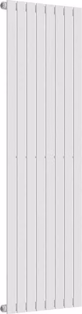 Lux Heat White Flat Vertical Single Panel Designer Radiator H 160 cm x W 56 cm – 1