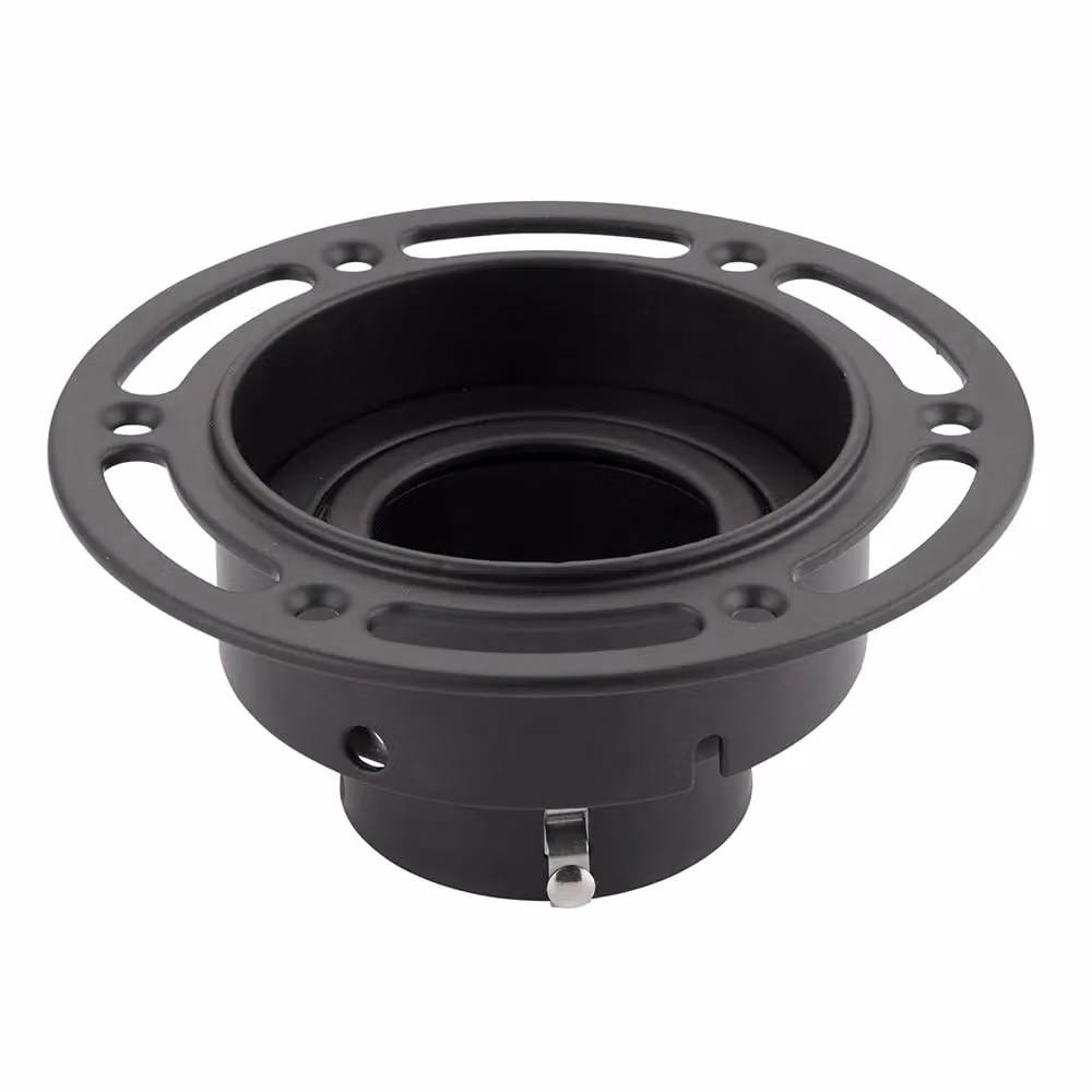 Netlighting Round Recessed LED Downlight in Matt Black, 7W, GU10