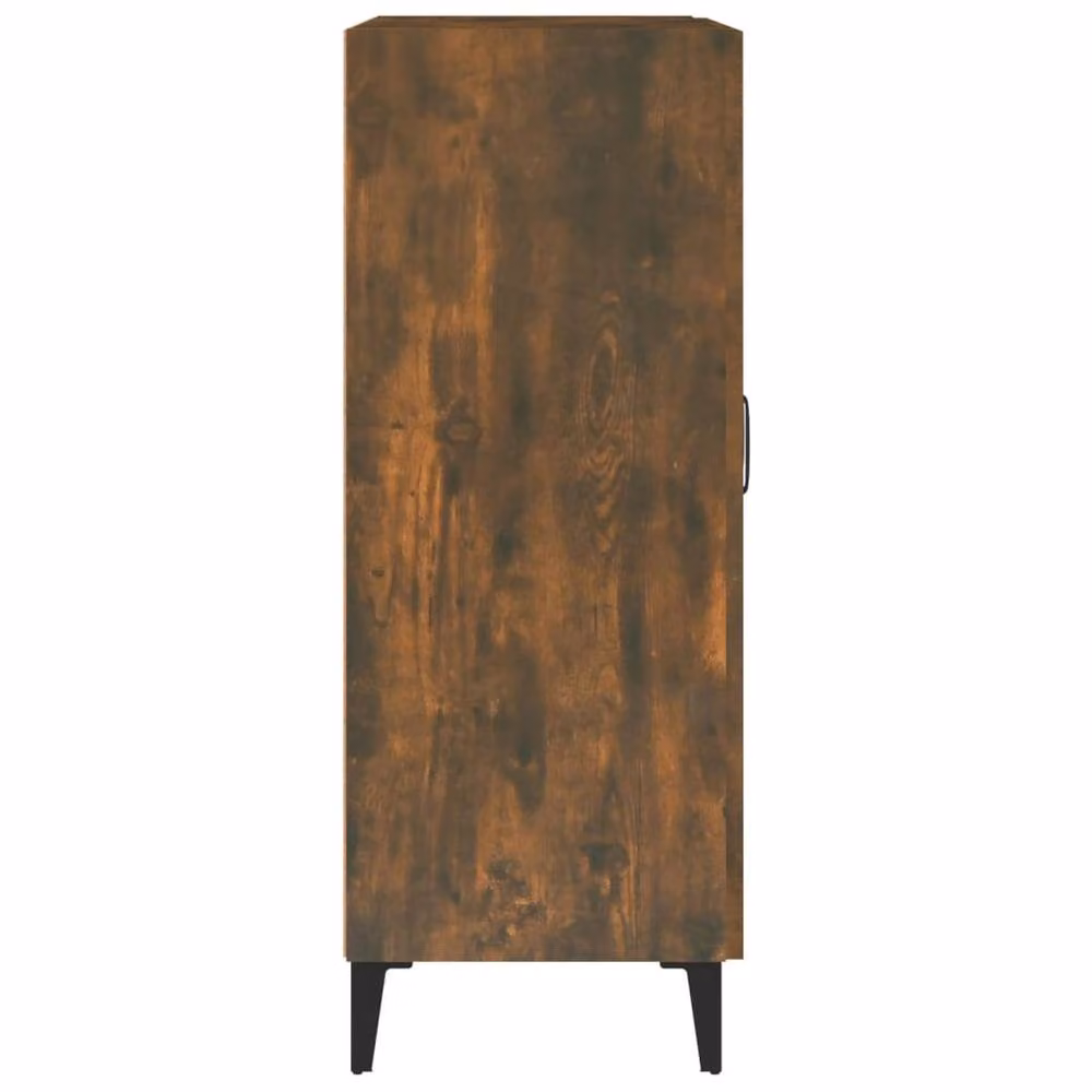 Berkfield Home Industrial Sideboard in Smoked Oak, Brown, W/D/H: 69.5 x 34 x 90 cm – 3