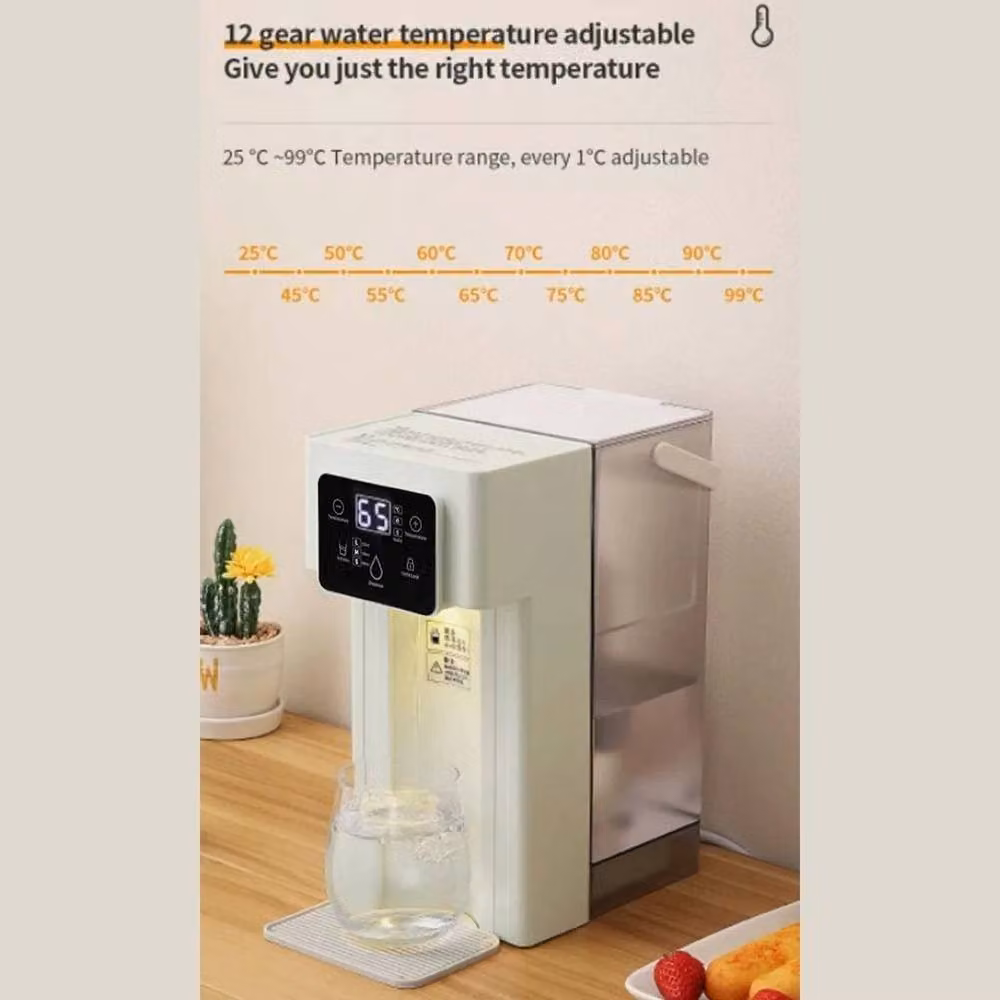 FLAVORA Instant Hot Water Dispenser Countertop Boiler in White, 3L – 2