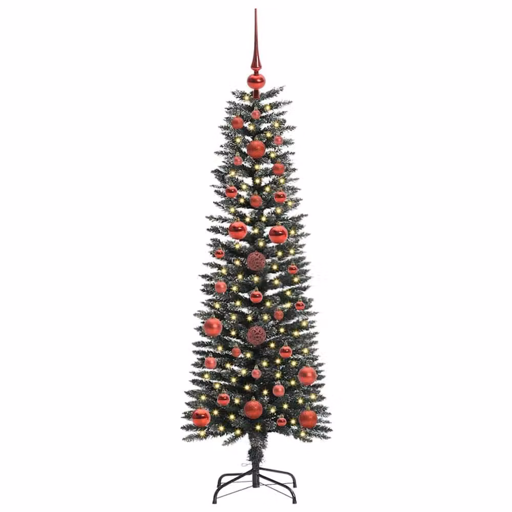 Berkfield Home Artificial Christmas Tree with Stand, Green, H x W x D: 120 x 40.5 x 40.5 cm – 3