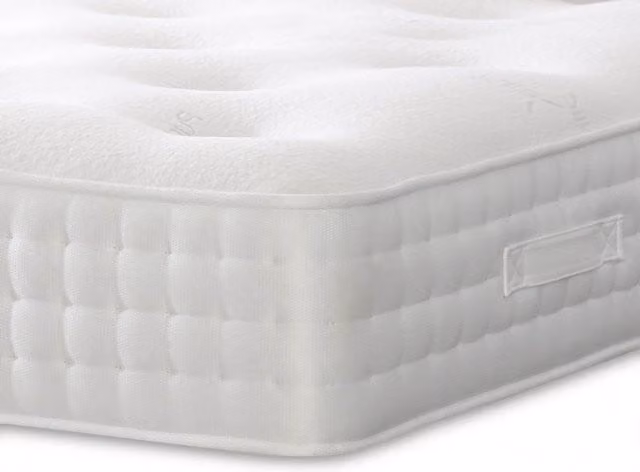 Willow and Eve Renoir Pocket 1000 Mattress, White, W/D/H: 90 x 190 cm