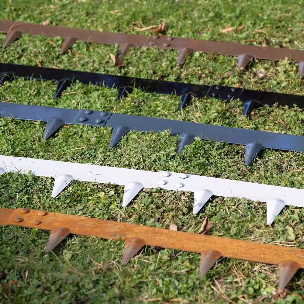 Primrose 5m Galvanised Steel Modular Garden Lawn Border and Path Edging Pieces in Grey – 4