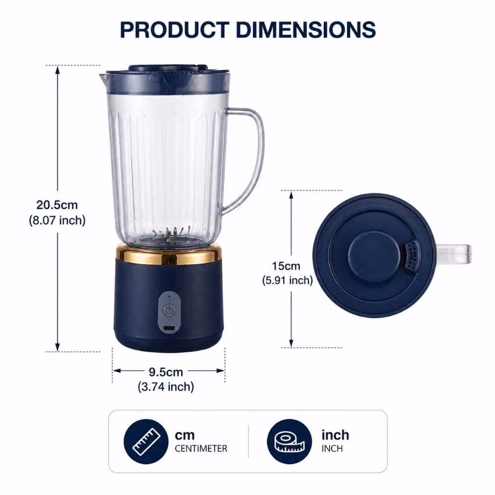 PAWNORA Electric Single Cup Juicer in Blue – 2