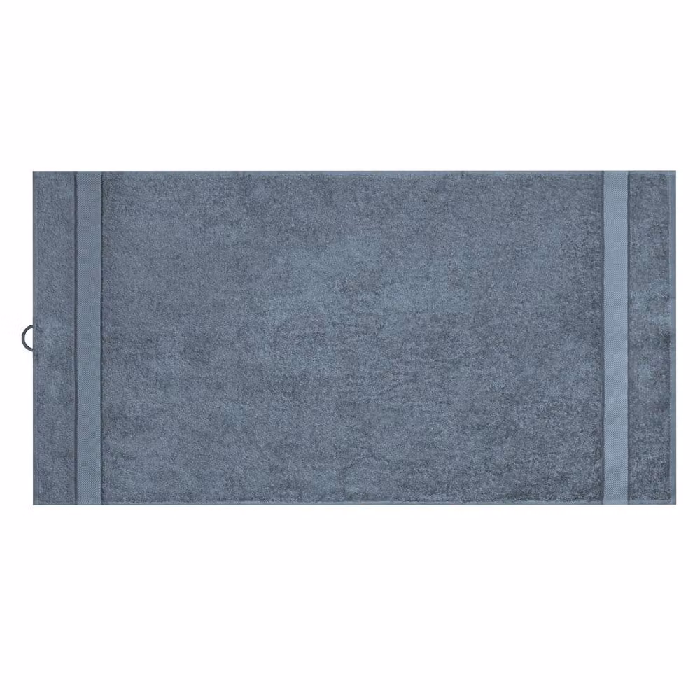 Myrtle Beach Fluffy Cotton Terrycloth Hand Towel in Grey, W: 50 cm x H: 100 cm – 2