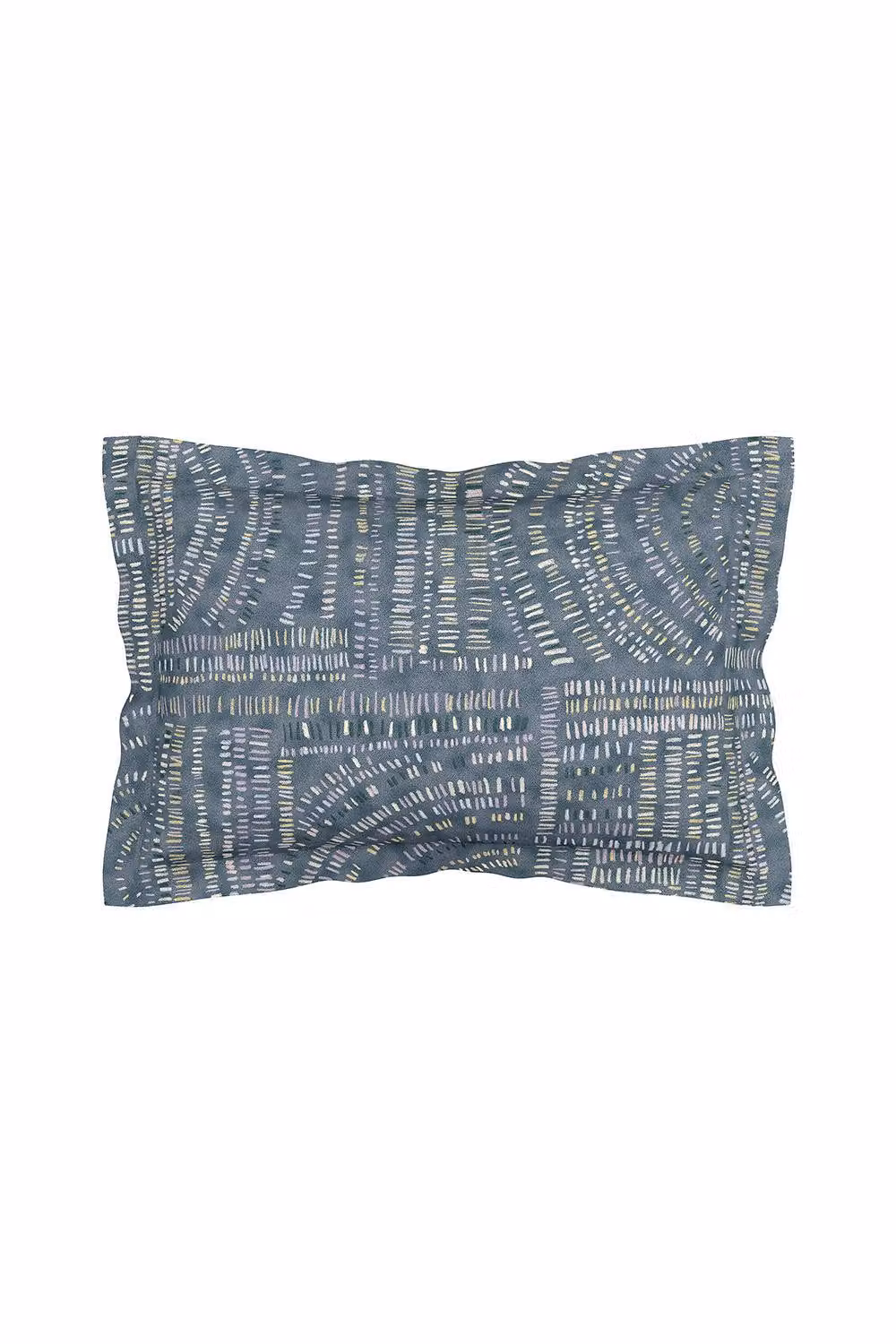 Harlequin Frescoes Reversible Graphic Cotton Duvet Cover and Pillowcase Set, Blue, W/D/H: 90 x 200 cm – 2