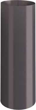 Lindab Galvanised Steel Sliding Downpipe, 87mm, Grey