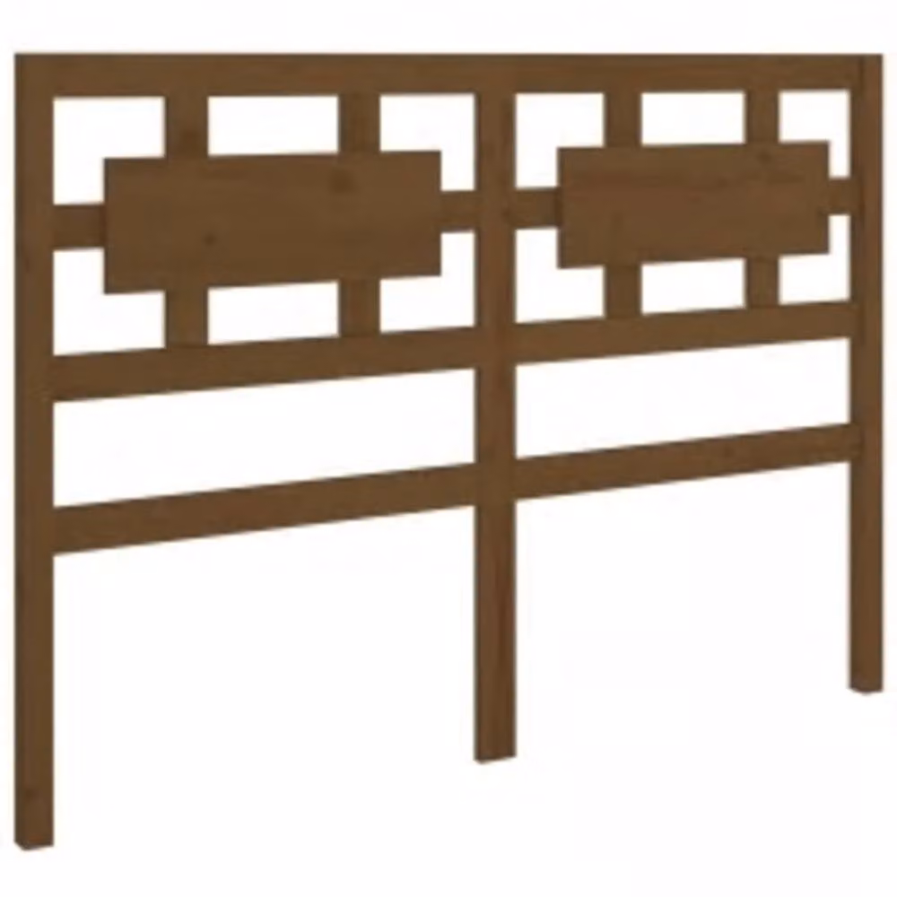 Berkfield Home Rustic Solid Pine Wood Bed Frame, Brown, 200 x 200 cm – 3
