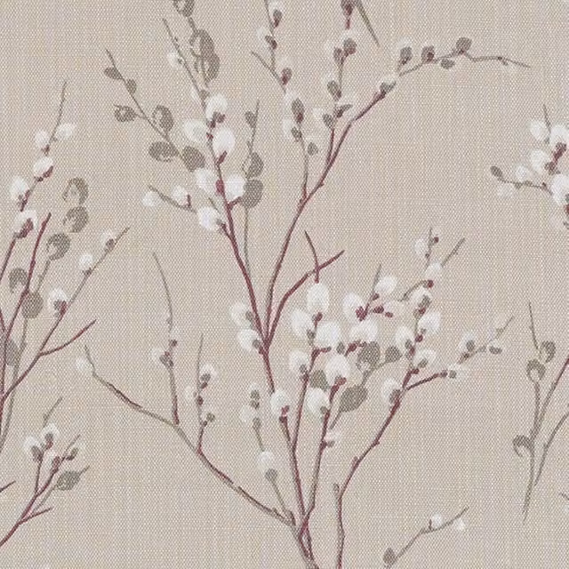 Laura Ashley Pussy Willow Floral Fabric in Beige