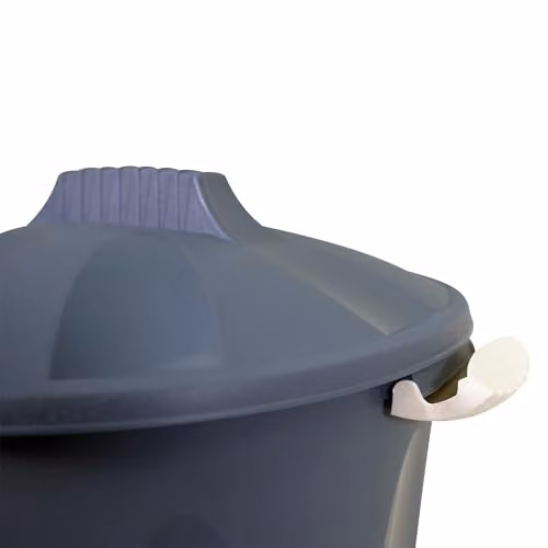 Libbi Lou Kitchen Bin with Flip Lid, 40L Capacity, Blue, Grey or Green, W: 60 cm, D: 40 cm, H: 43 cm – 3
