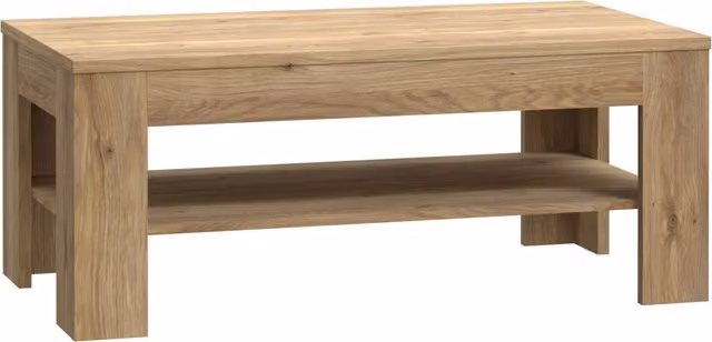 Furniture To Go Grafton Industrial Oak Coffee Table in Brown