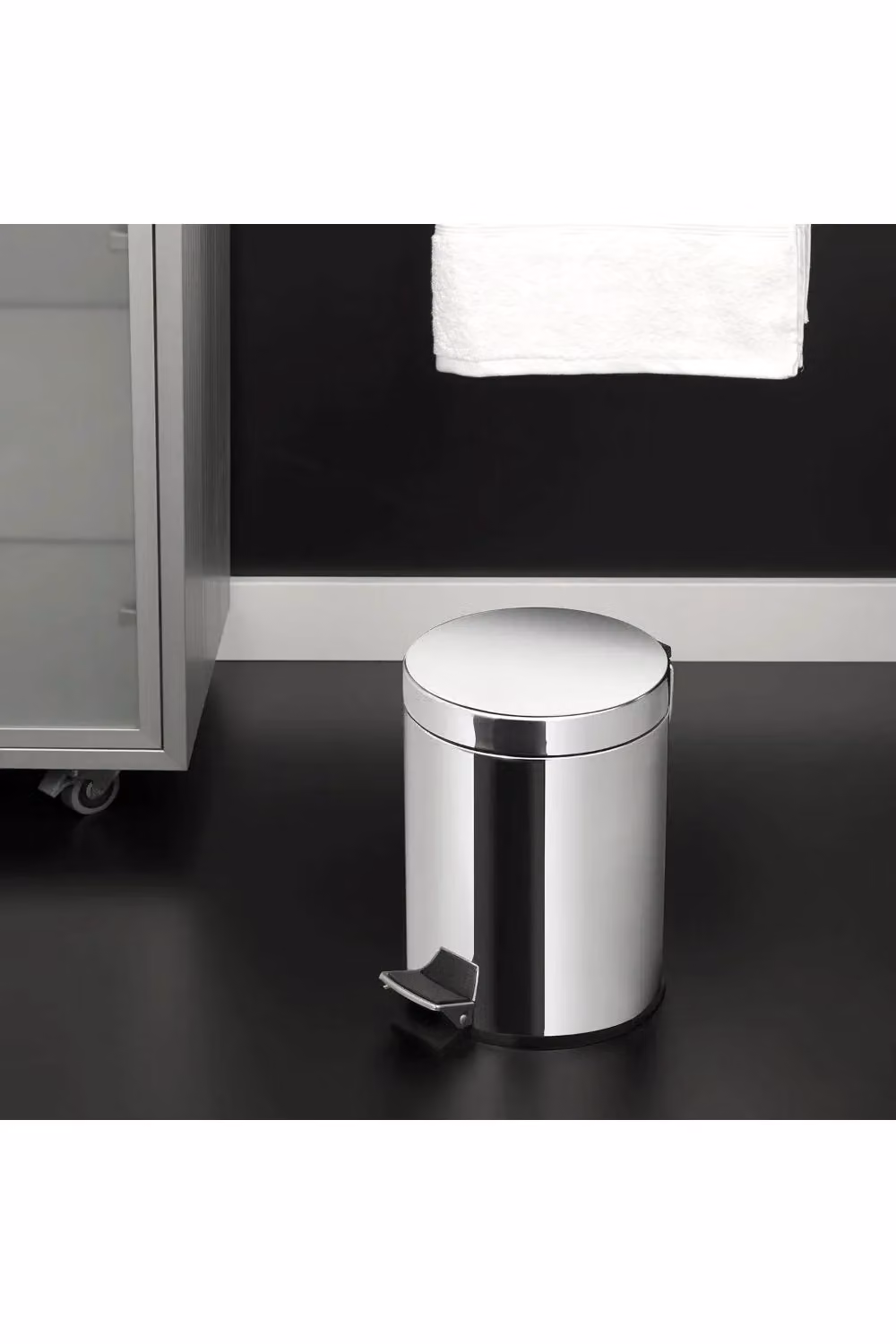 Cosmic Architect S+ Collection Pedal Bin, Silver, 5L capacity – 3