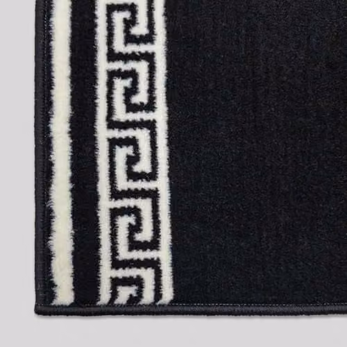 runrug Soft and Comfortable Stair Runner in Black, W: 100 cm, L: 480 cm – 3