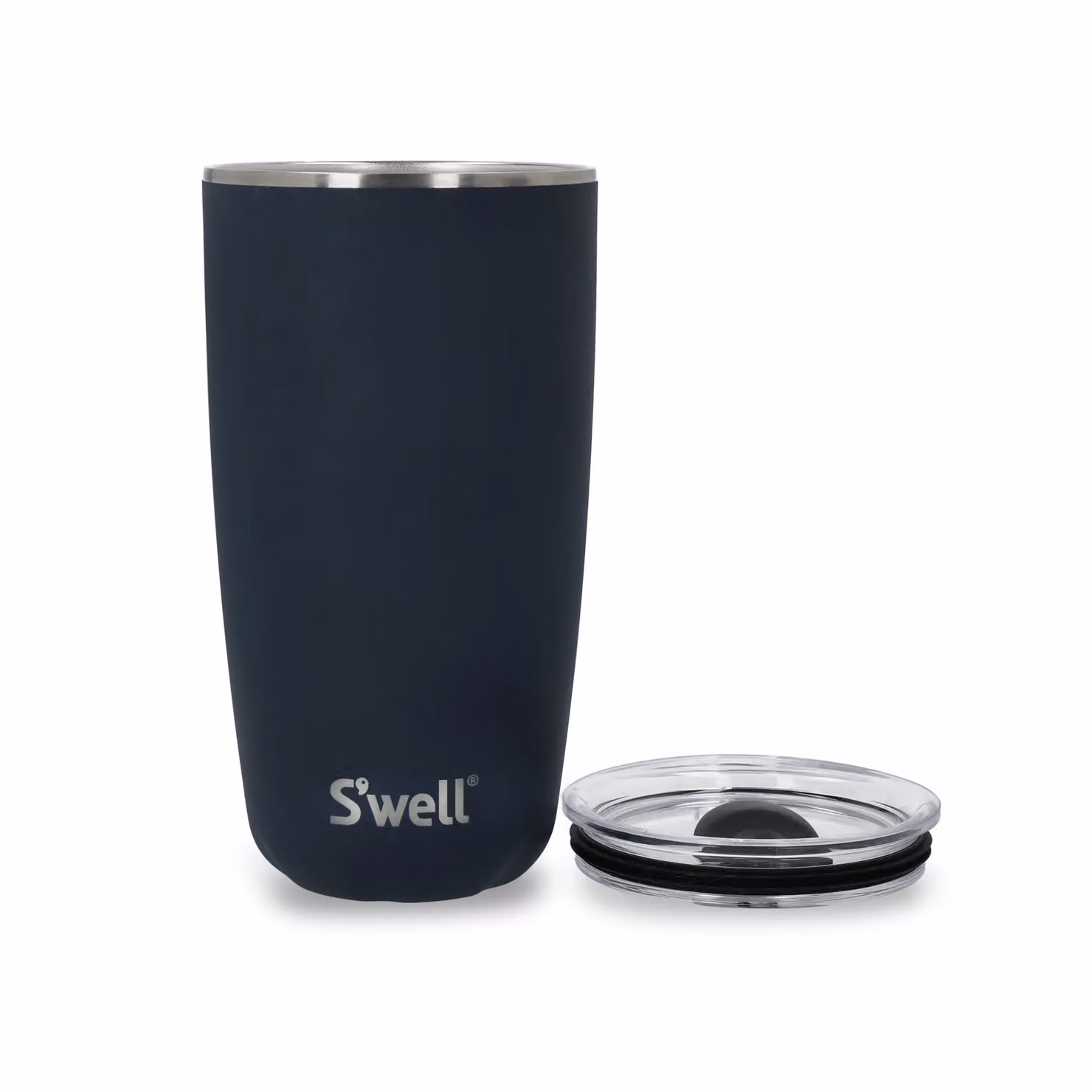 S'well Azurite Stainless Steel Tumbler with Lid, 530ml, Dark Blue – 4