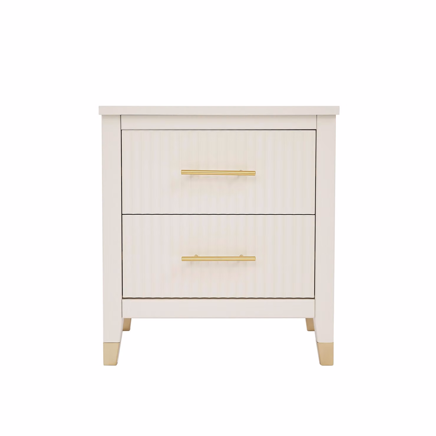 Cabinet Bits Biasi 2 Drawer Bedside Table in White – 3