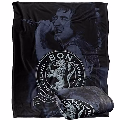 Bon Scott Seal Silky Touch Super Soft White Fleece Throw Blanket W/D/H: 152 x 127 cm – 1