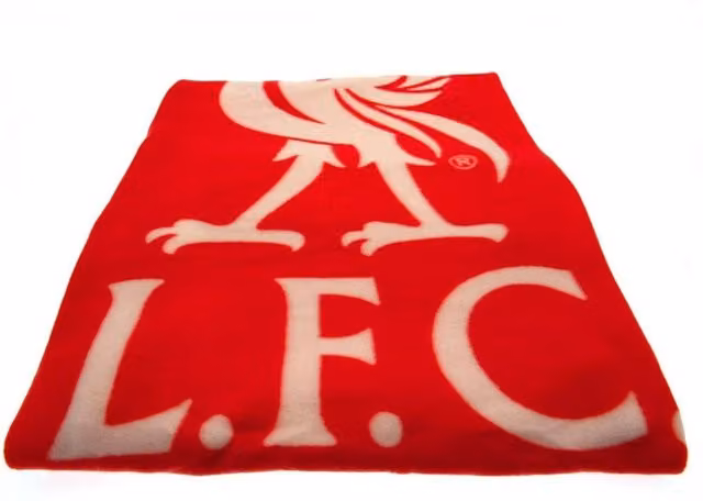 Liverpool FC Red Fleece Blanket