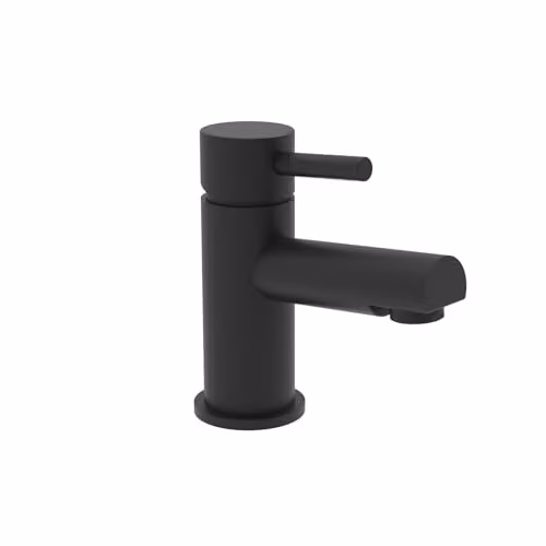 Nes Home Single Lever Basin Mixer Tap and Bath Filler Mixer Tap Set in Matt Black – 2