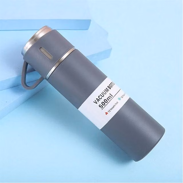 Nordara Grey Stainless Steel Vacuum Insulated Thermo Jug – 1