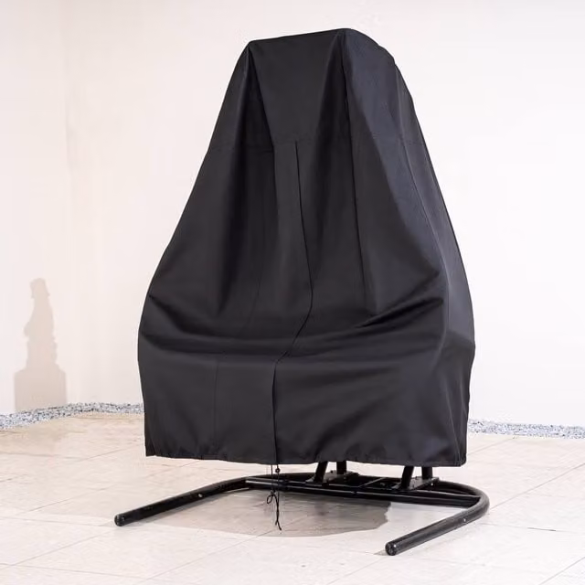 Direct Wicker Black Double Hanging Pod Chair Cover