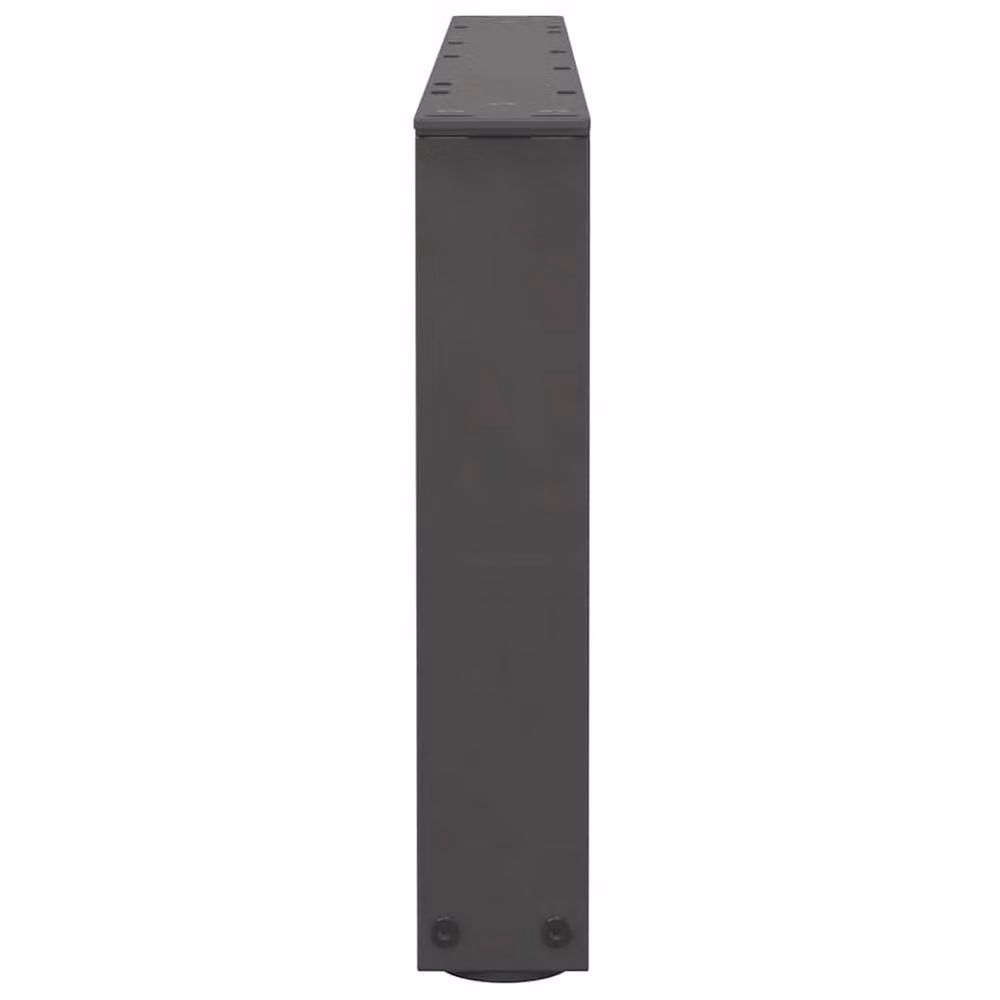Berkfield Home Modern V-Shape Dining Table Legs, 2 Pieces, Anthracite Dark Grey, Height: 70 cm – 3