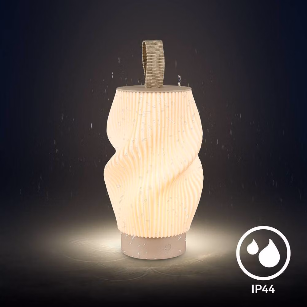 Briloner Beige Rechargeable Dimmable Touch LED Table Lamp – 5