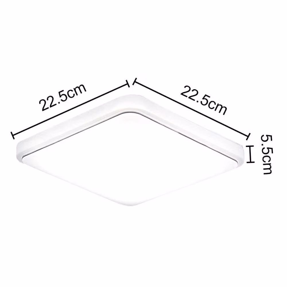 SPETLEK 36W Modern LED Square Ceiling Light in White – 2