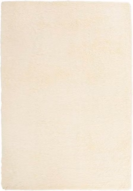 Berkfield Home NAVARRA Shaggy High Pile Rug, Beige, W: 160 cm, D: 230 cm