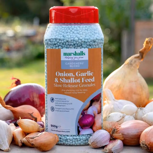 Marshalls Slow Release Onion, Garlic and Shallot Feed Granules, 0.9 kg