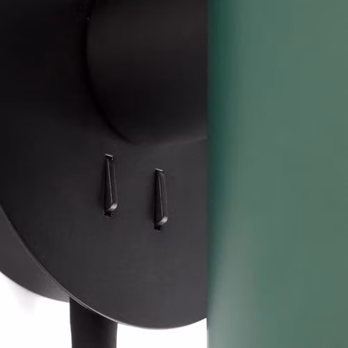 Faro Barcelona Guadalupe Modern Wall Sconce with Reading Light in Black and Green Metal – 3
