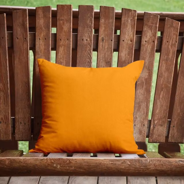 Roseley Orange Water Resistant Polyester Cushions