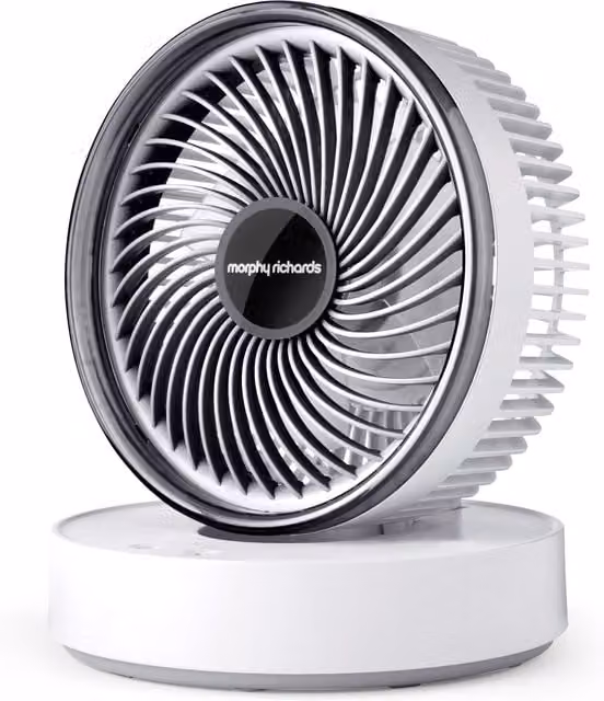 Morphy Richards Air Flex 6 Mini Portable Oscillating USB Fan, White