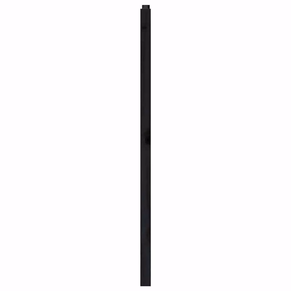 Berkfield Home Beautiful Modern Black Solid Pine Wood Bed Headboard, W: 126 cm, D: 4 cm, H: 100 cm – 4