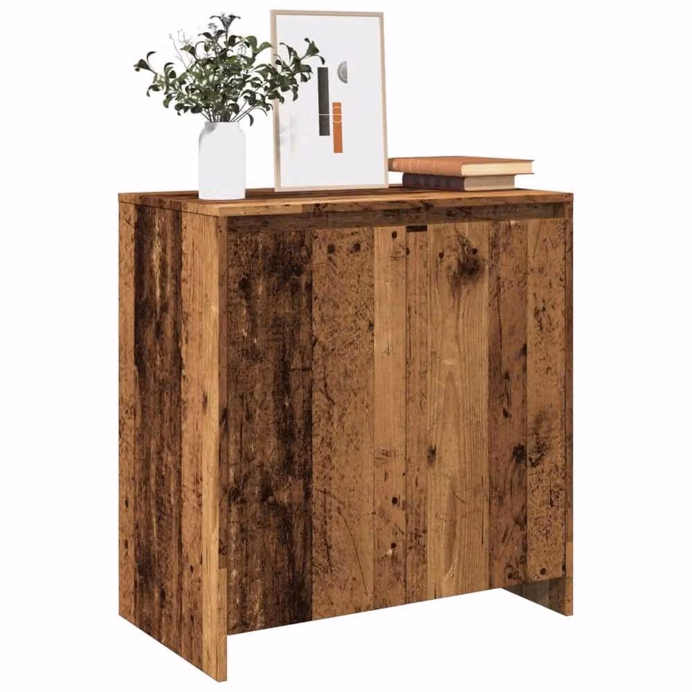Berkfield Home Old Wood Sideboard in Brown, W/D/H: 70 x 41 x 75 cm – 2